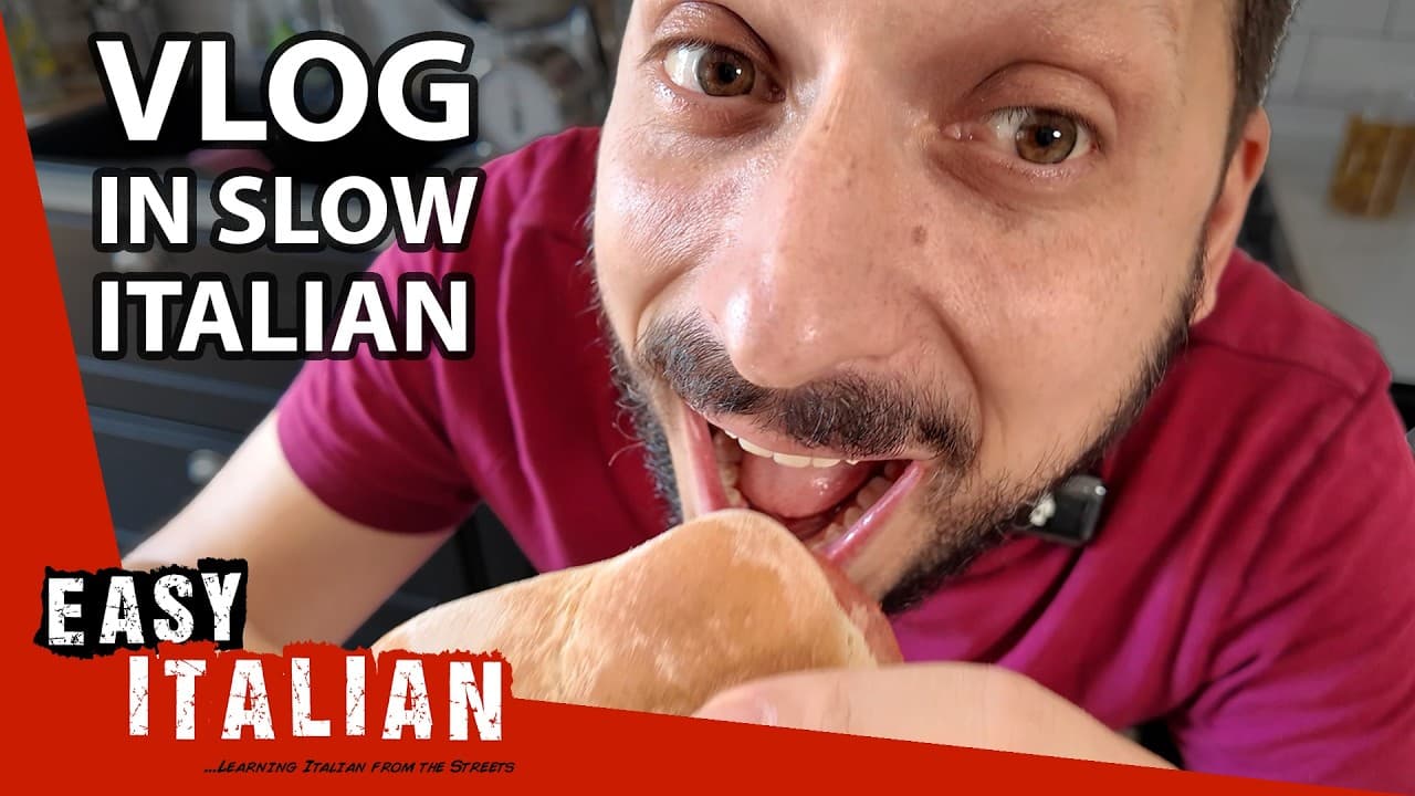 Making a Panino! Vlog in Slow Italian  🇮🇹 | Super Easy Italian 72