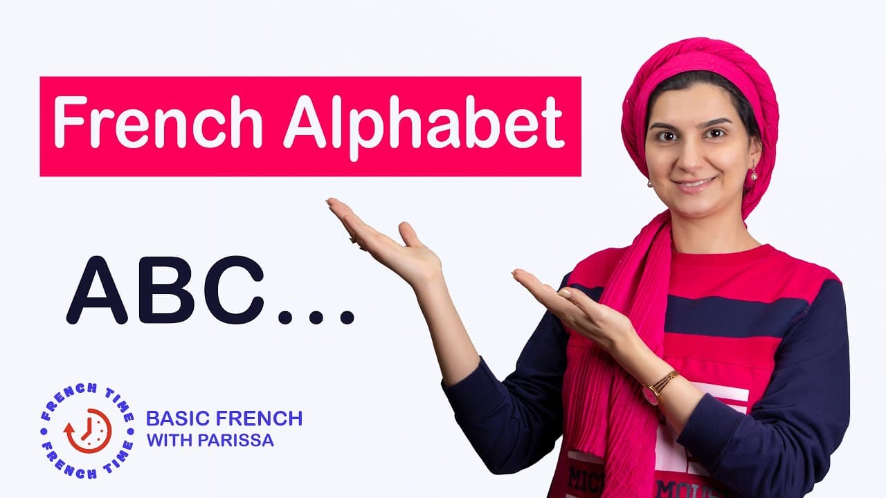 Let's learn French Alphabet !! (Basic French / Lesson 1)