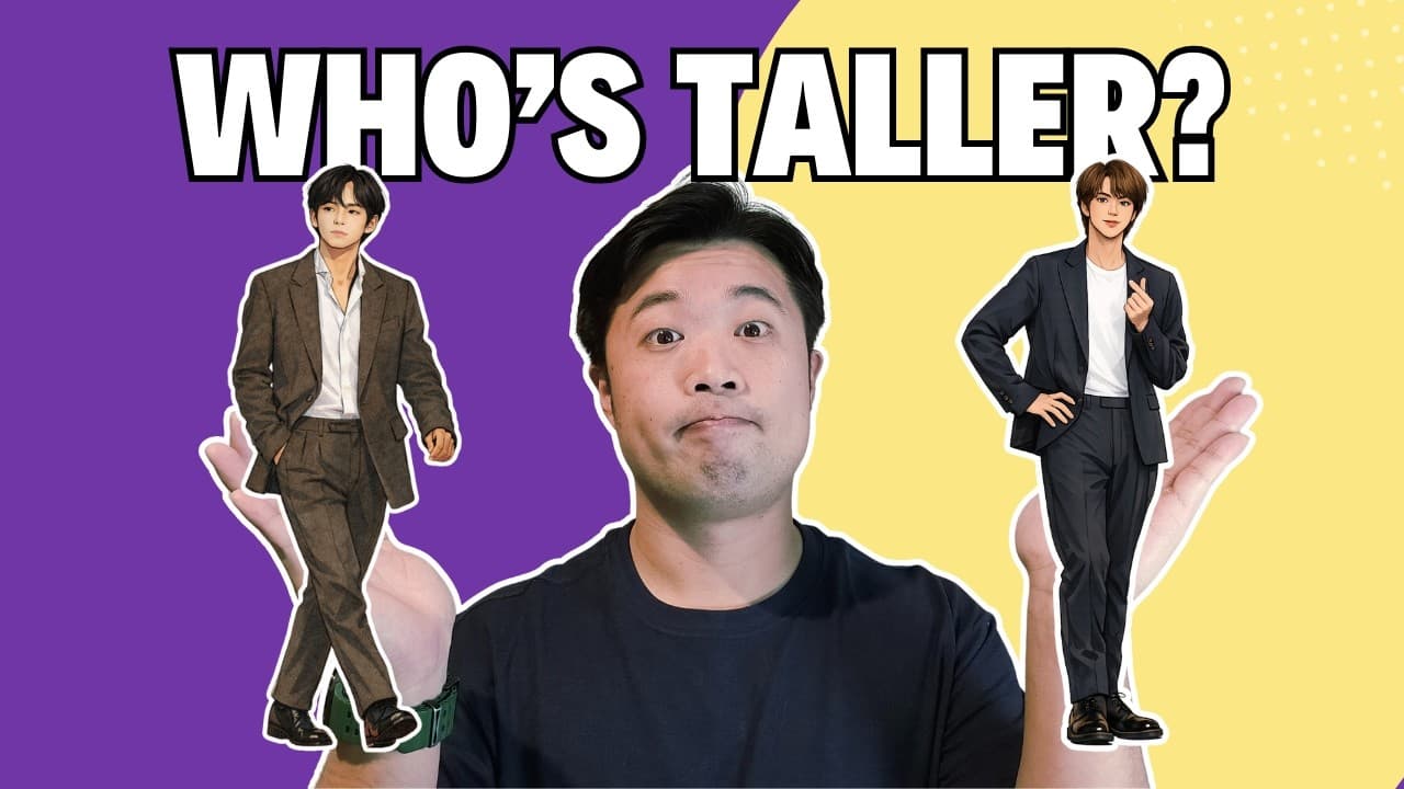 Who's taller? | Korean Comprehensible Input for Absolute Beginner