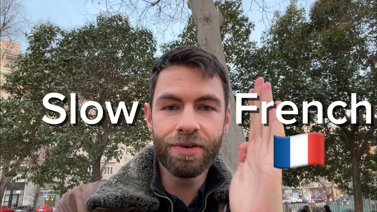 SLOW FRENCH #20 | Body Posture 