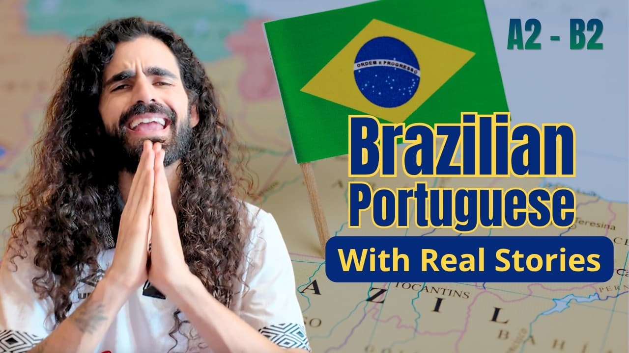 I thought I'd never get home again!!!  🇧🇷 | Slow Portuguese