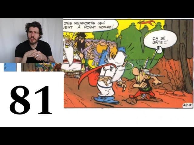 Learn French with ASTERIX #81