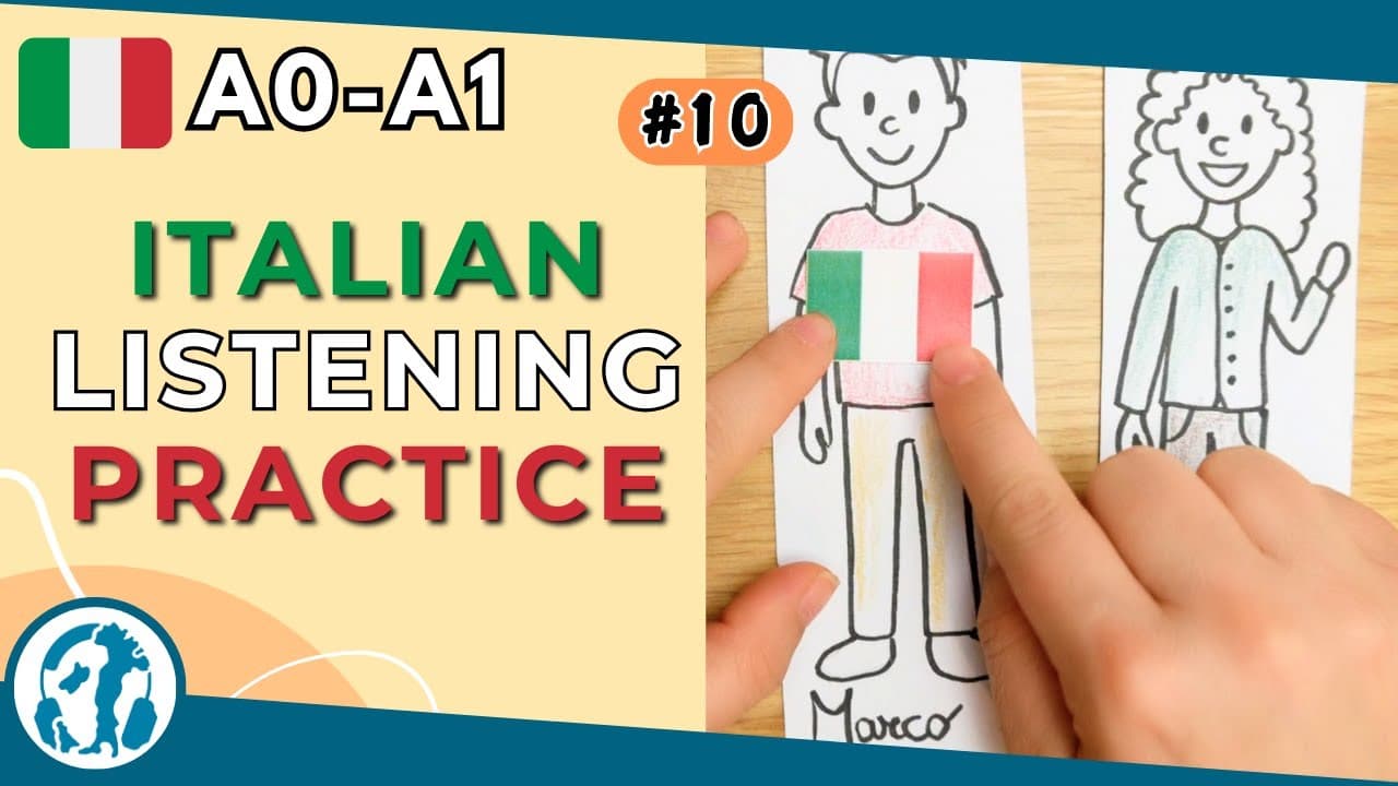👩🏻‍🏫 #10 | Are you Italian? (Italian for absolute beginners)