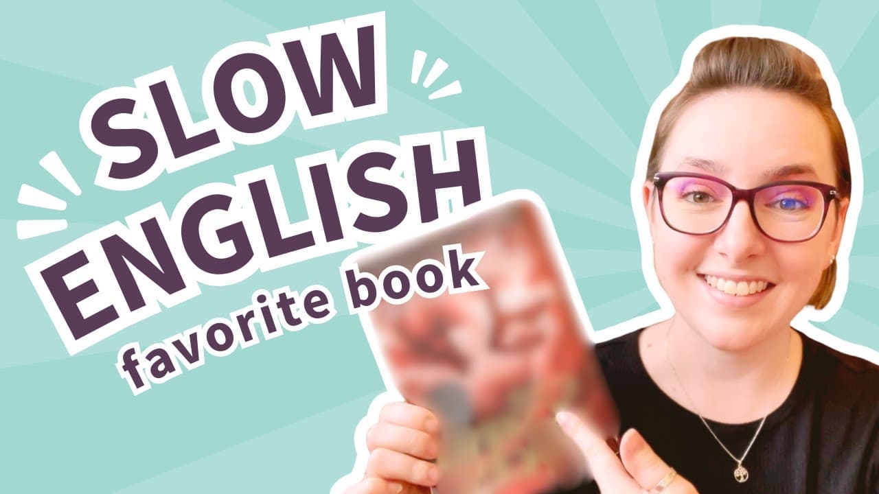 📚 THIS is my favorite book EVER | Everyday English B1 SLOW ENGLISH listening practice