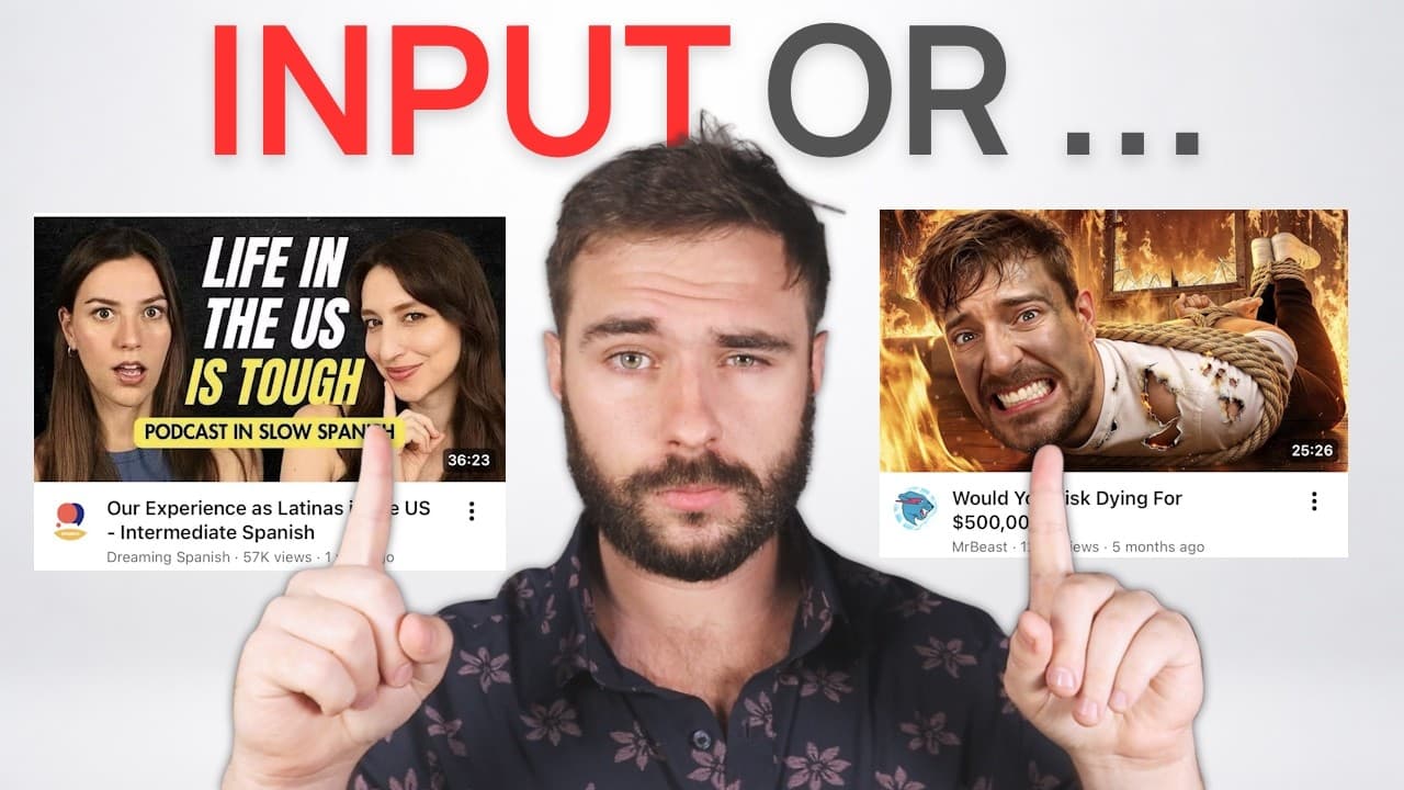 The Problem with Comprehensible Input on YouTube