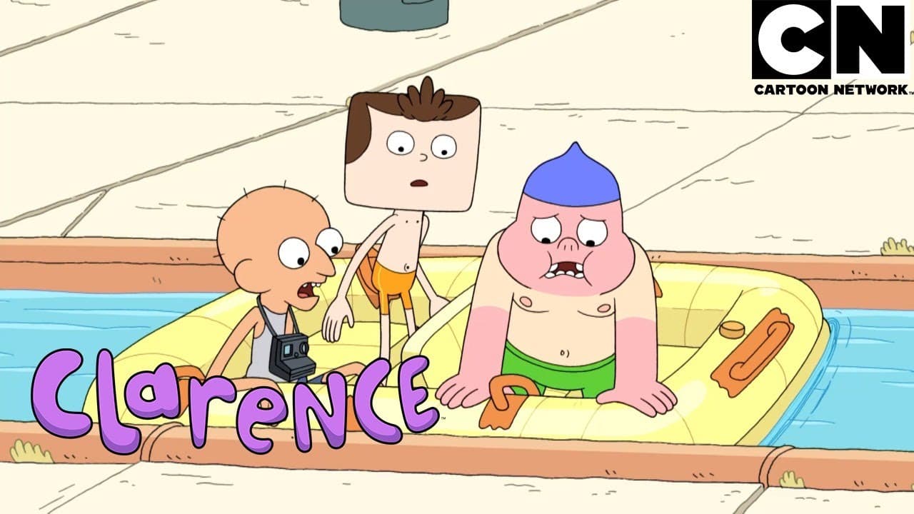 Aventura, temor y diversión en un parque acuático | Clarence LA | Cartoon Network