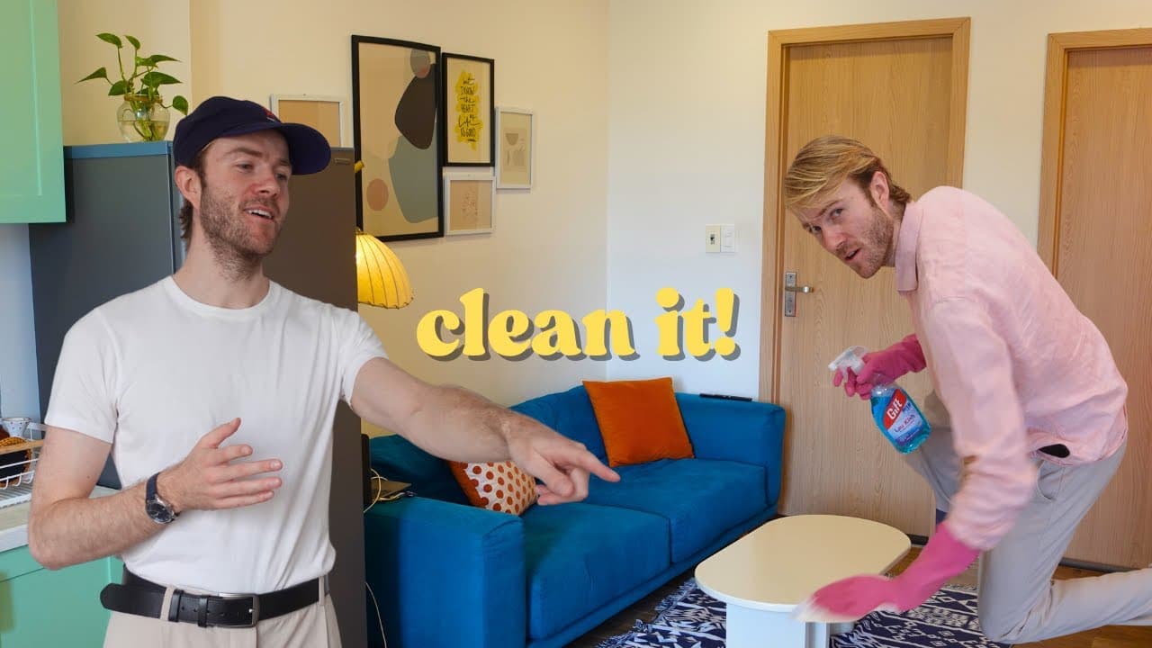 Unusual English lesson in my home