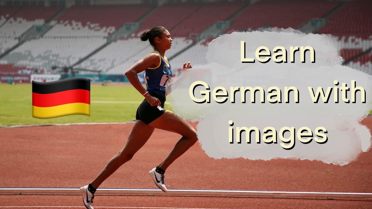 Learn German with images- comprehensible input for beginners