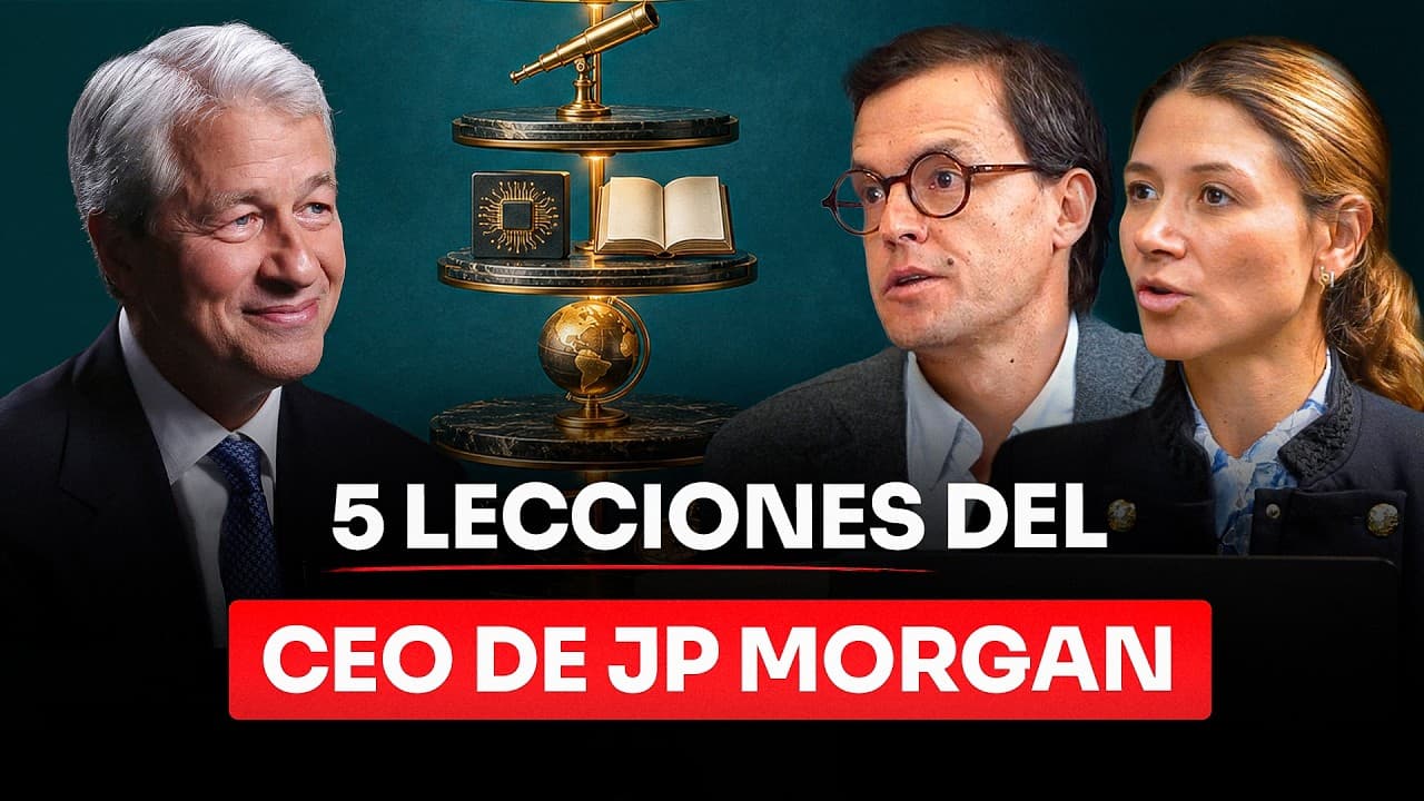Las 5 Lecciones del CEO de JP Morgan que Todo Inversionista Debería Escuchar