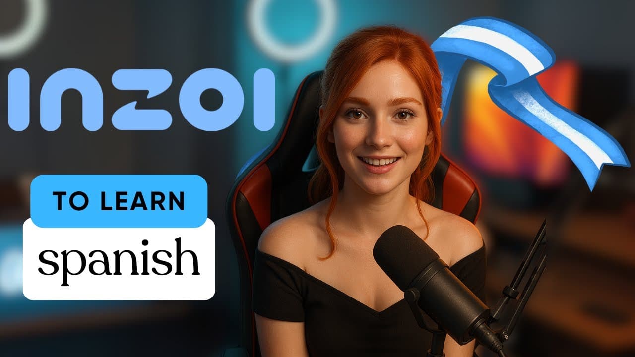 Learn Spanish With: INZOI | E1 | Comprehensible Input Spanish Gameplay