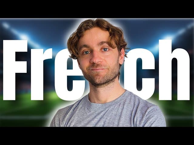 B1 Real French: Football Vocabulary ⚽ | Learn French with the World Cup!