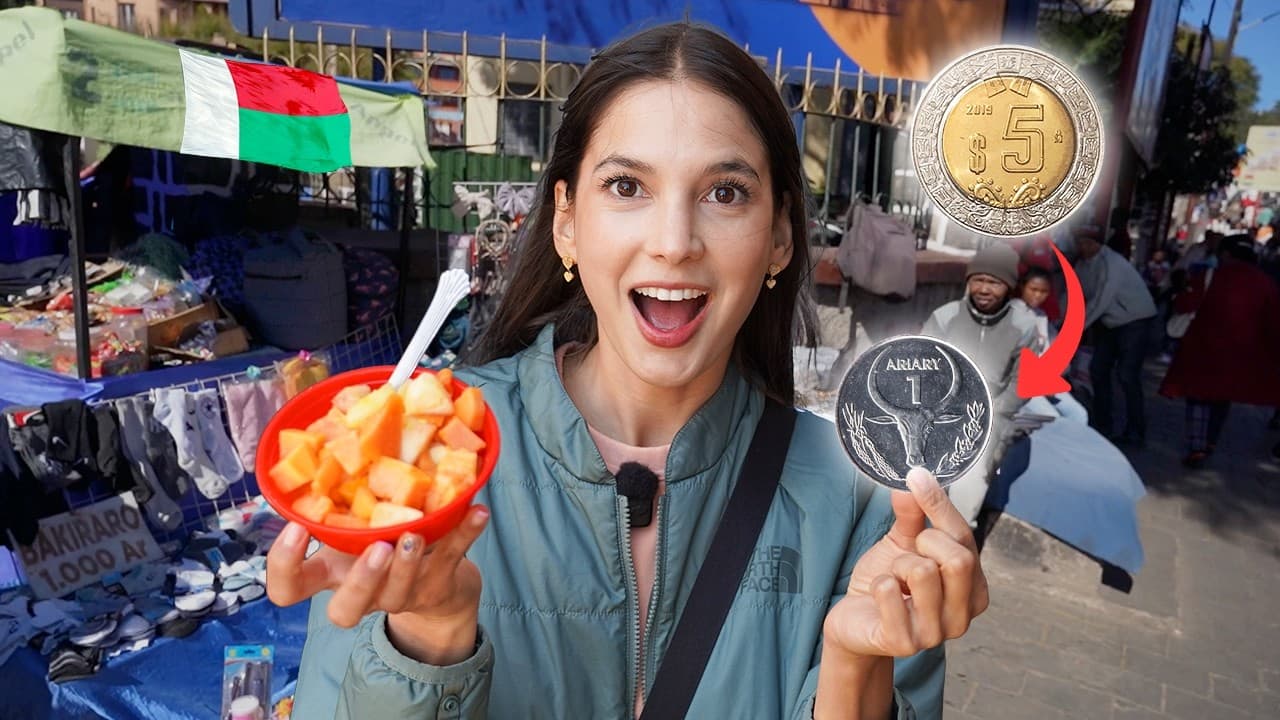 TODO ESTO puedes comprar con $0.25 en Madagascar 🇲🇬 | ¡INCREÍBLE!