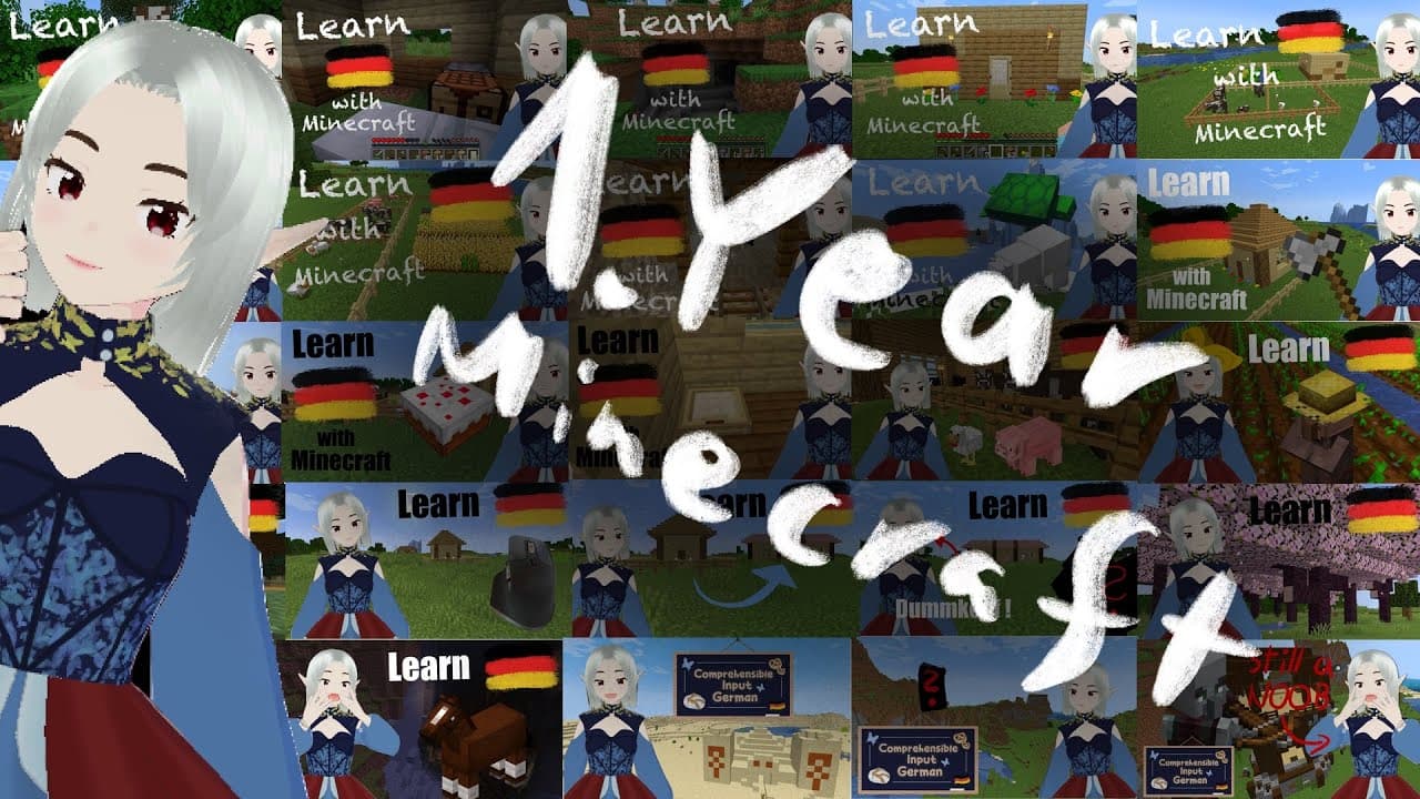 My first year playing Minecraft... This is how it went