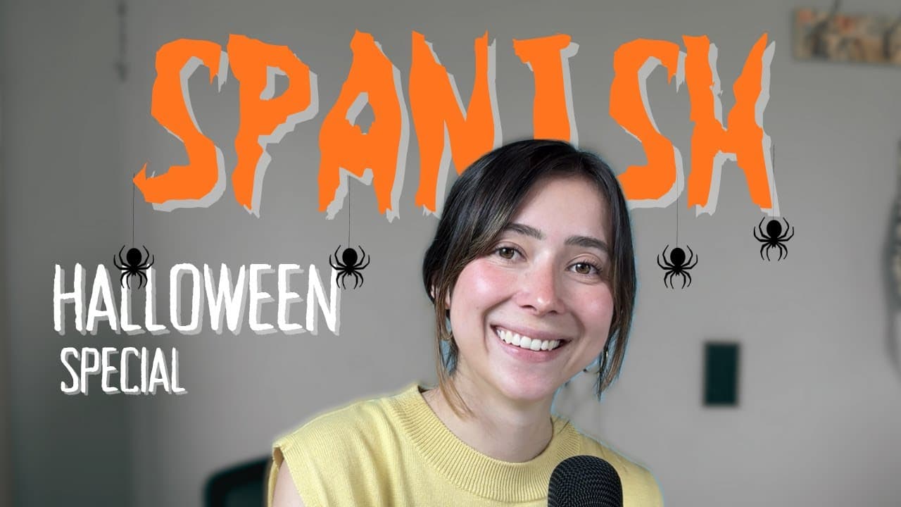 Learn Spanish with Halloween Pictures | HALLOWEEN SPECIAL with Comprehensible input