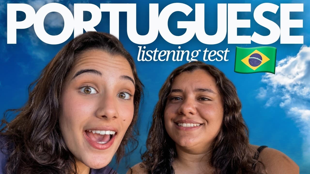 🇧🇷 Can You Understand This Conversation in Brazilian Portuguese? | Advanced Brazilian Portuguese