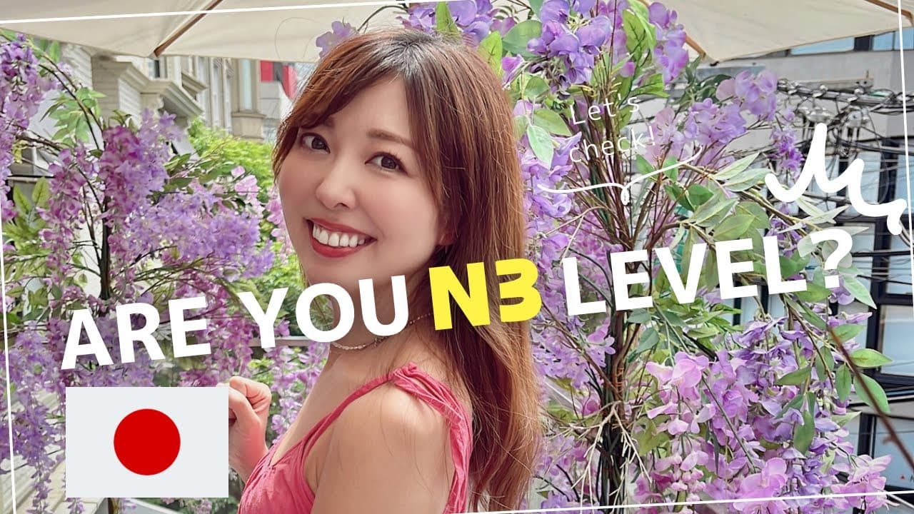 1. If you understand this, you are JLPT N3 level!