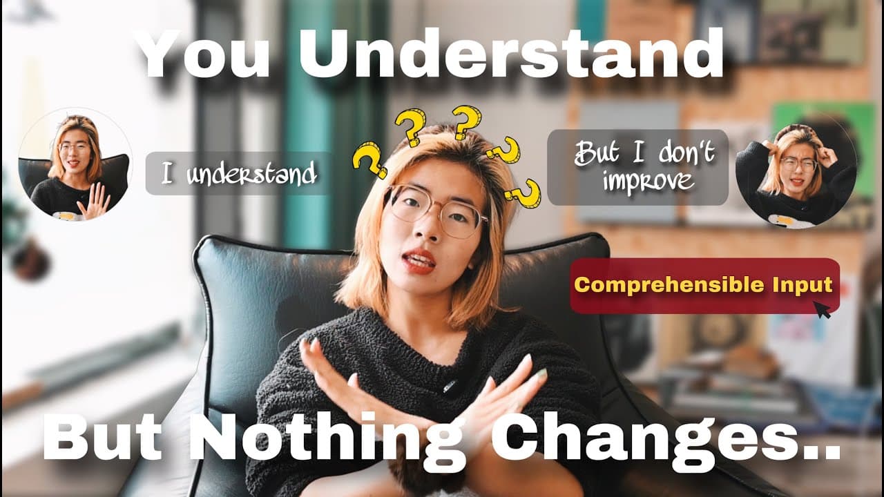 This is NOT Comprehensible Input ｜ Why Your Chinese Isn't Improving (Intermediate, subs) #chinese