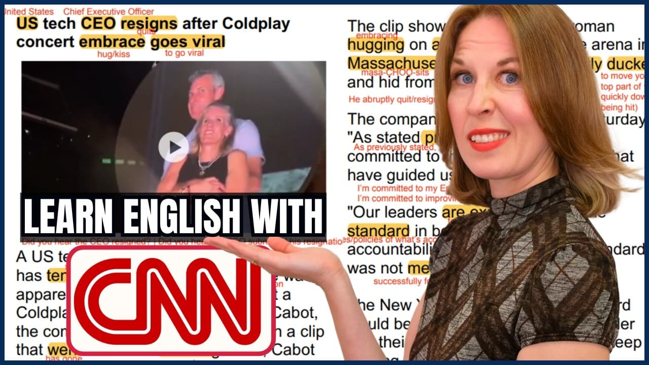 Learn English with CNN News | Reading & Listening Method for English Fluency