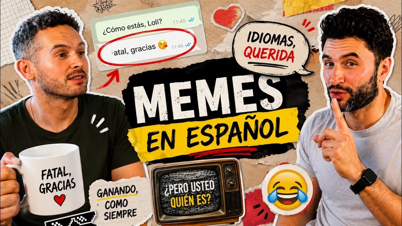 El lenguaje secreto de los memes  - Lower Intermediate Spanish Podcast