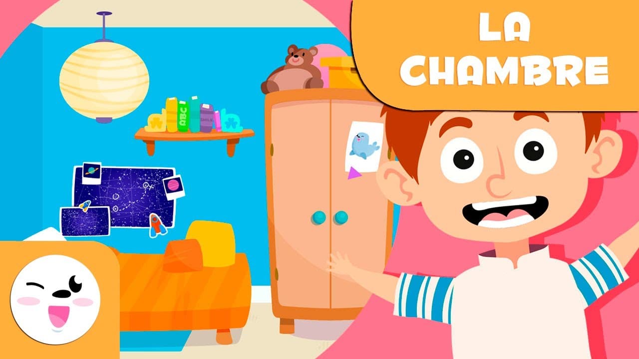 LA CHAMBRE | Objets de la maison | Vocabulaire pour les enfants