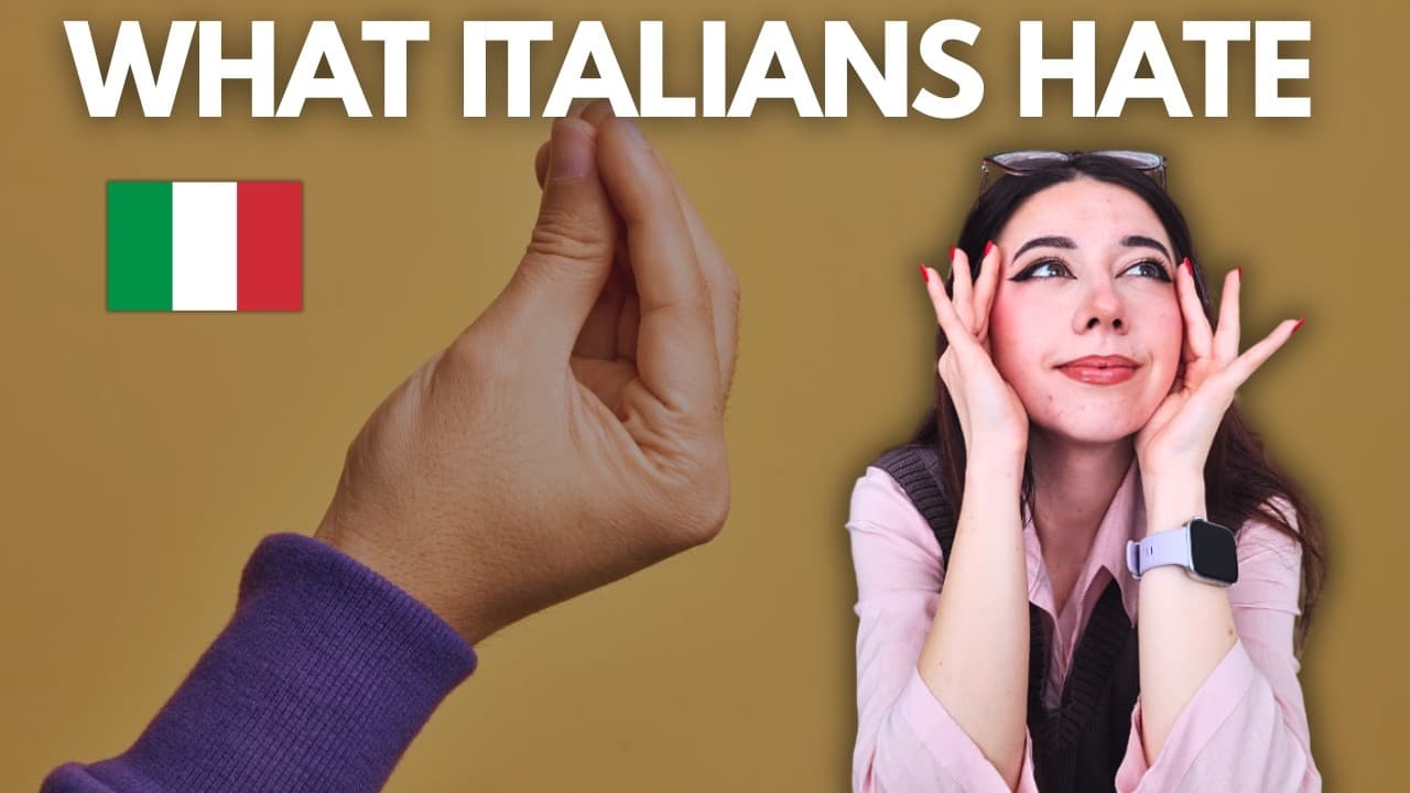 Cose da NON fare in Italia (Slow Input for learners)