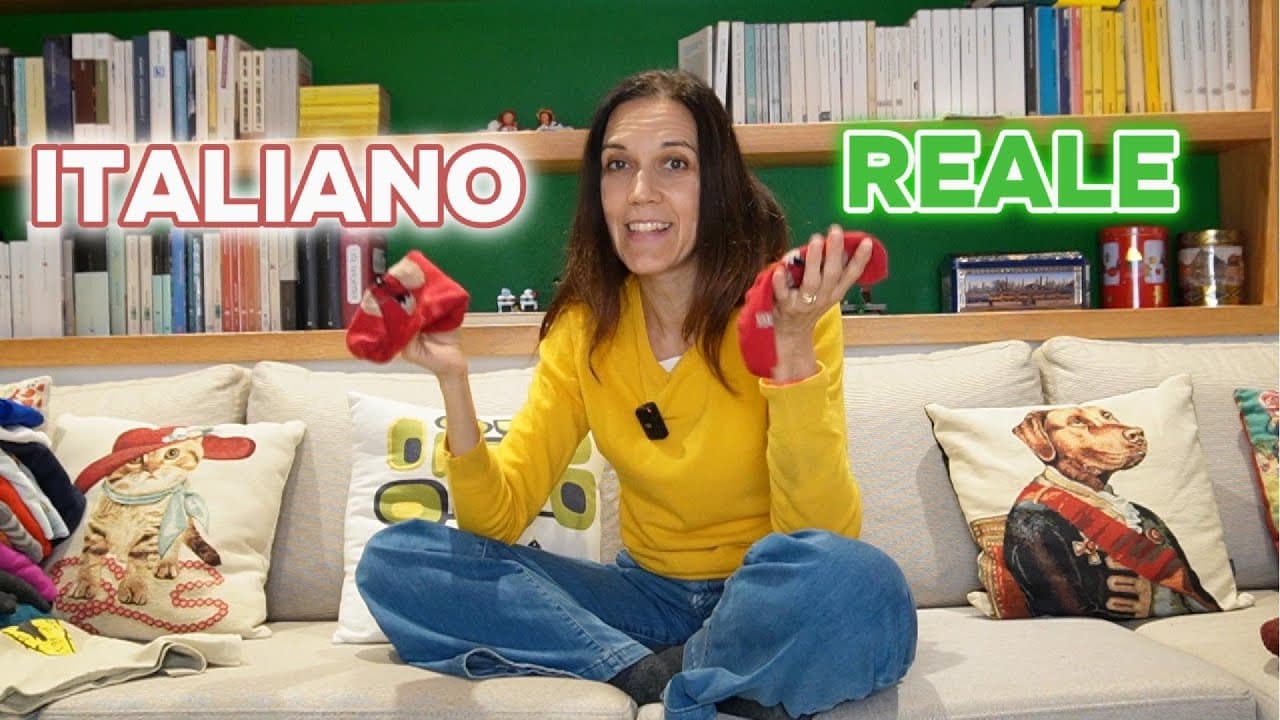 Italiano nella Vita Reale: Impariamo l'Italiano Piegando i Vestiti | Real Life Italian Conversation