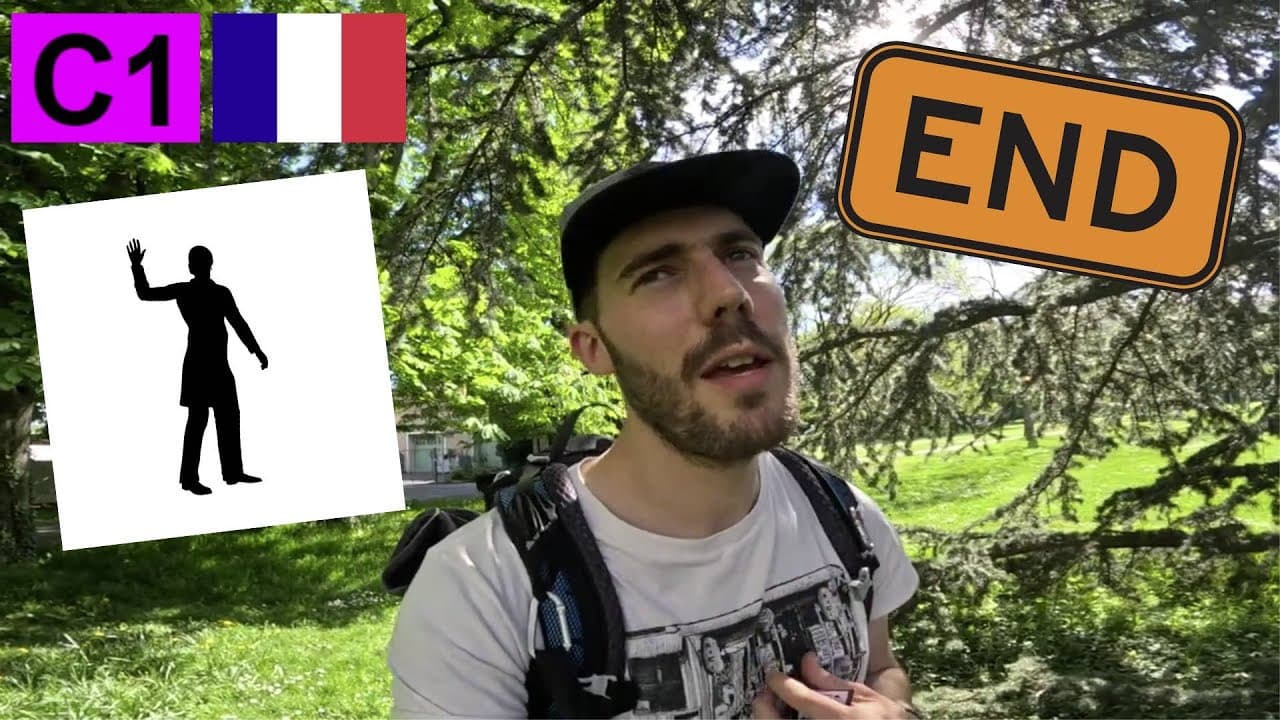 The End 👋  · [of French Vlog] 30 · (fr/eng/ru/ar/esp sub) · C1 #40