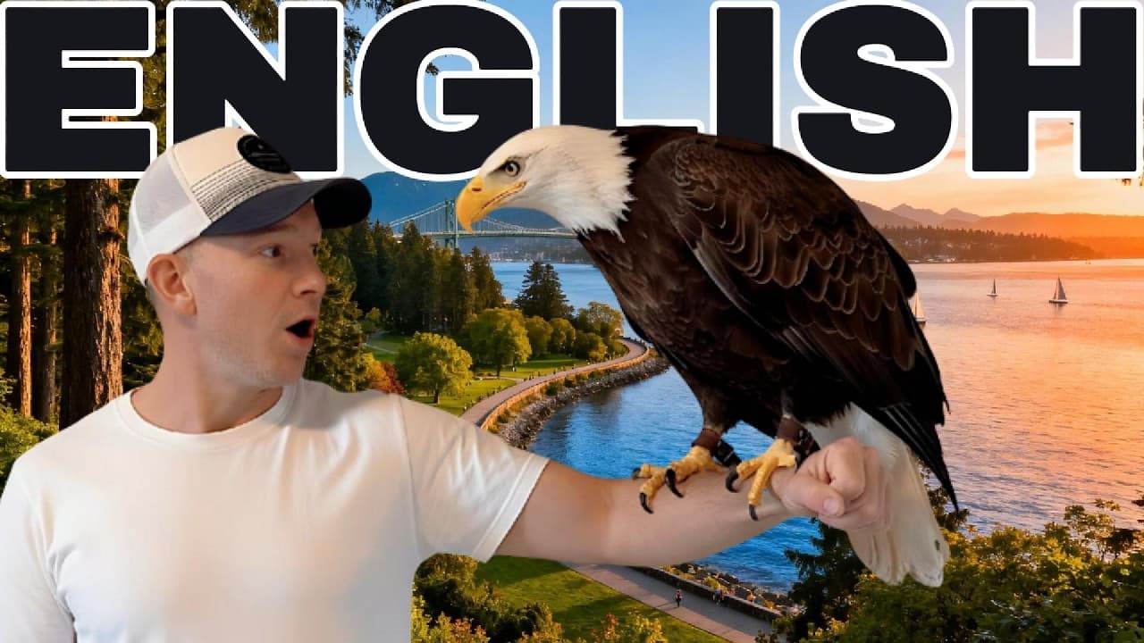 Learn English in Vancouver's Most Famous Park 🇨🇦 | Comprehensible Input English Lesson in Canada
