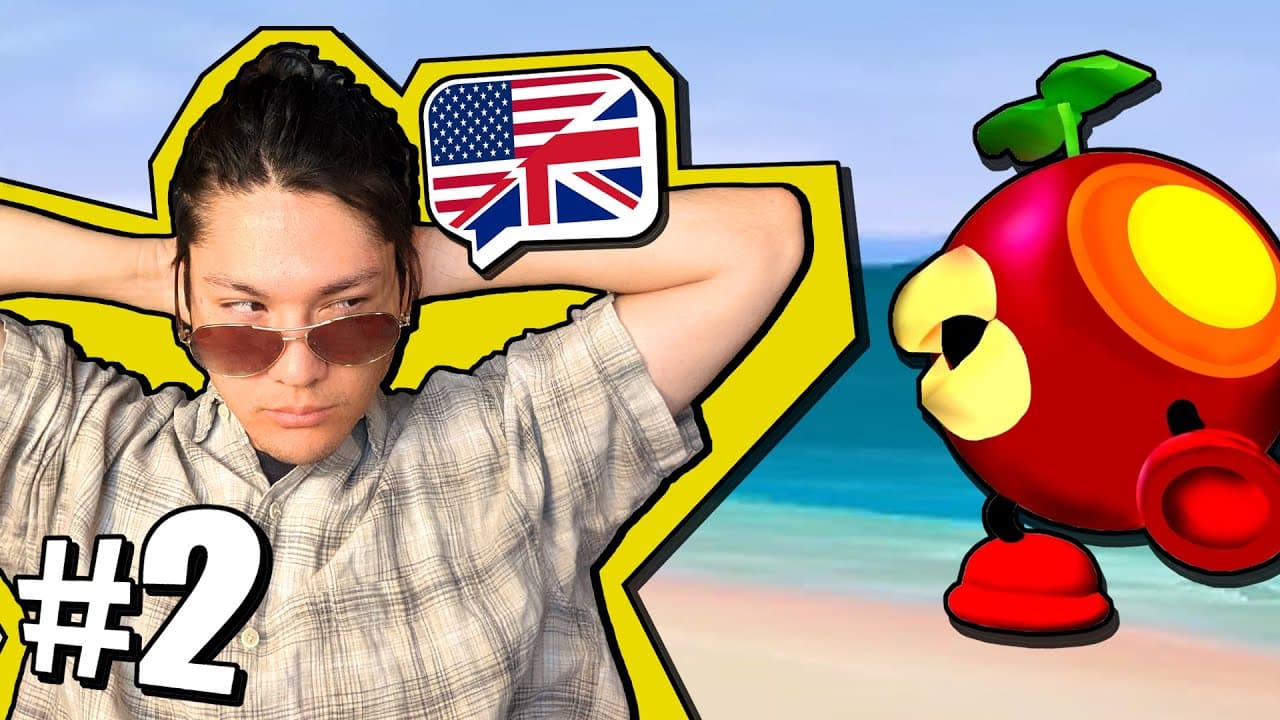 English for Beginners! Super Mario Sunshine #2