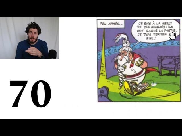Learn French with ASTERIX #70