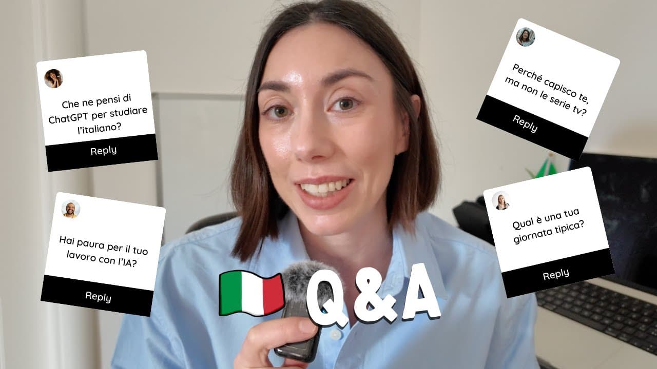 Posso usare ChatGPT per imparare l'italiano? Come capire le serie tv? (Sub)