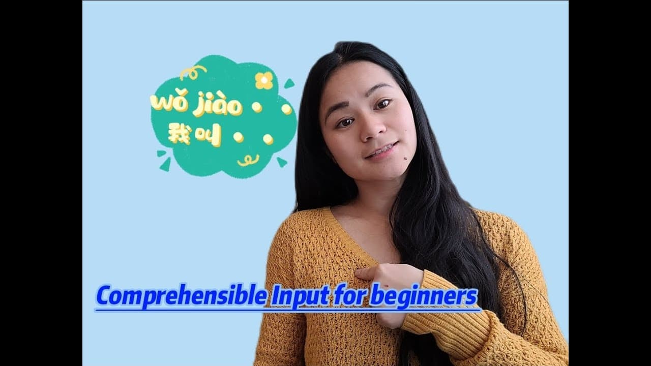 I Like to Do... Slow Chinese for Pre-beginners| Comprehensible Input