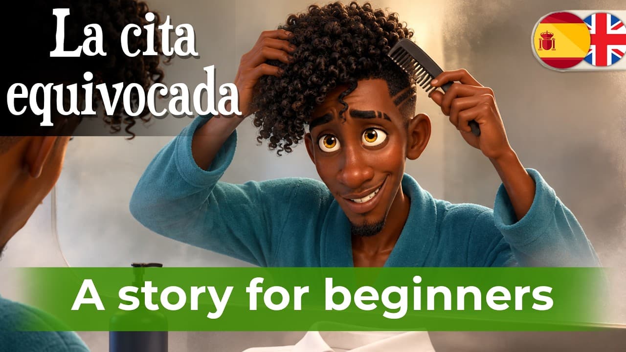 LEARN SPANISH Easily with Funny Story – La cita equivocada (A1-A2)