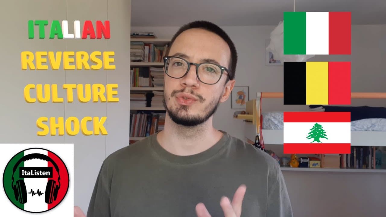 REVERSE CULTURE SHOCK: tornare in Italia [ITA listening practice] - sub IT + EN