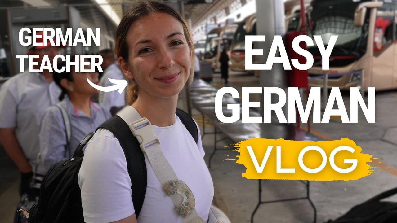 Learn German the Easy Way: Travelling from Mexico to Germany (Comprehensible Input)