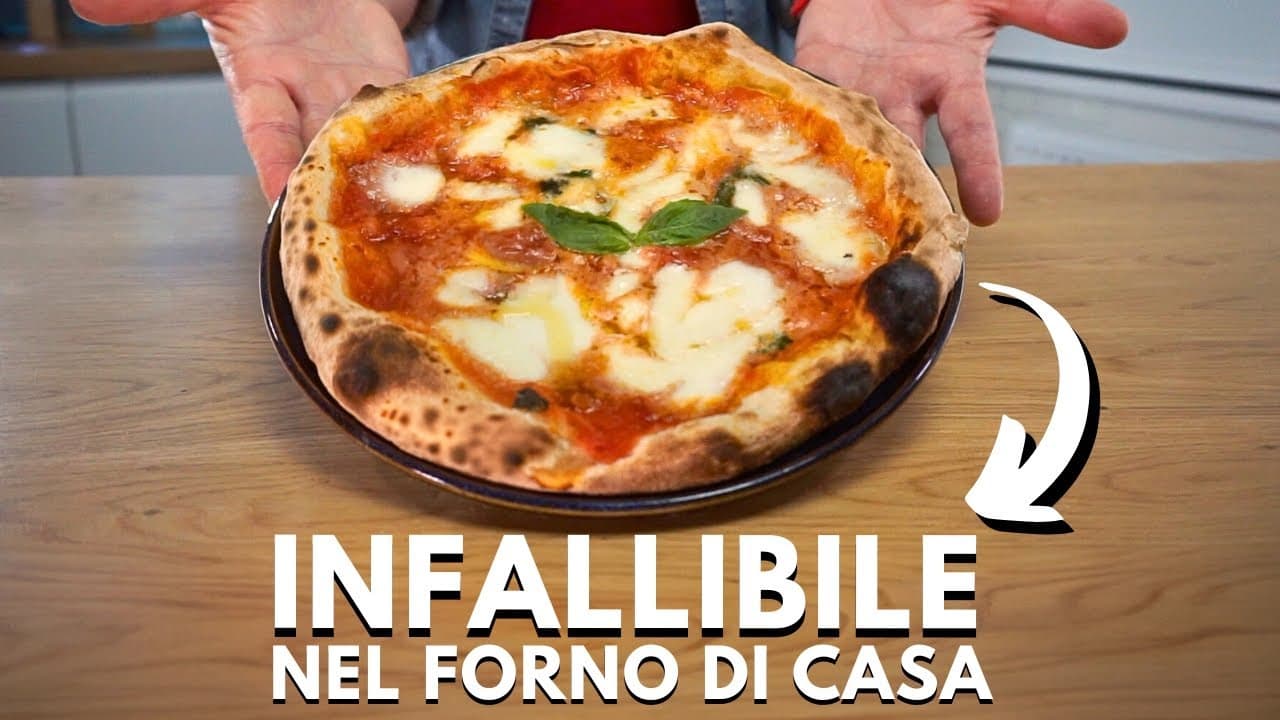 La PIZZA INFALLIBILE nel FORNO di CASA senza ATTREZZI anche se non sai cucinare
