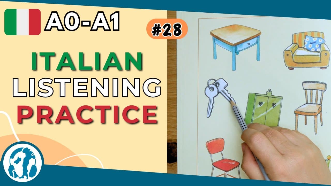 🖼️ #28 | Odd one out (Italian for absolute beginners)