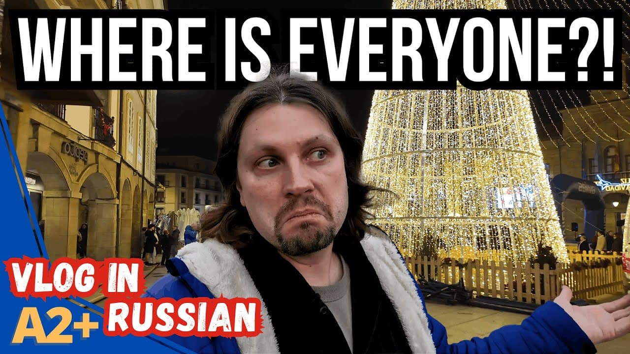 How Russians Celebrate New Year in Spain – Hotel, Olivier & Culture Shock (A2–B1)