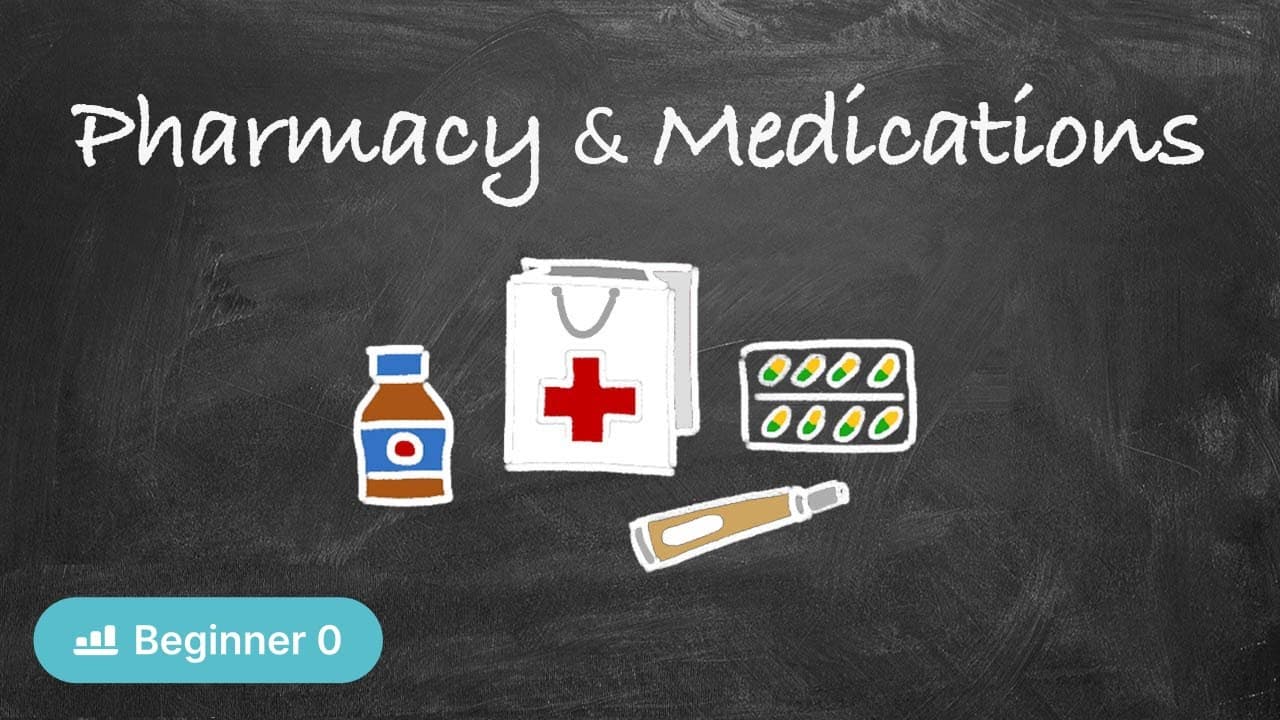 Pharmacy and Medications - Acquire Russian with Automatic Language Growth (ALG) - Zero Beginner