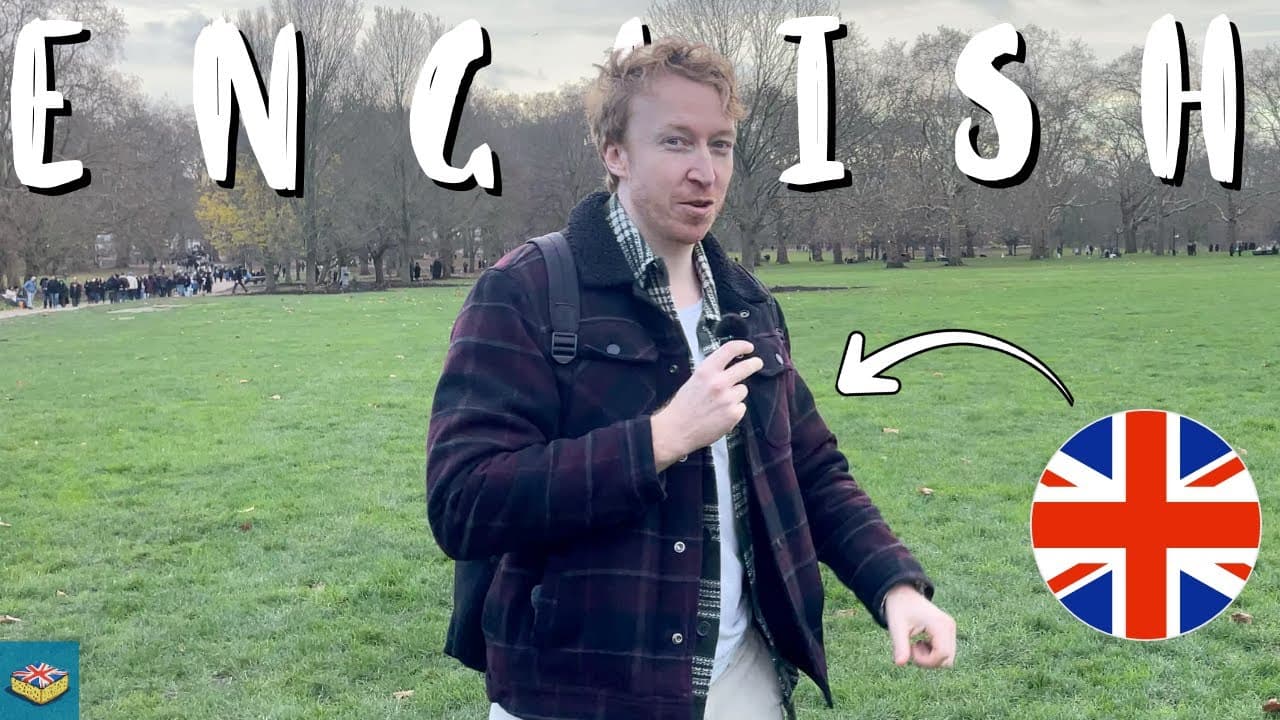 Learn EASY British English - In A London Park! | Comprehensible Input A2