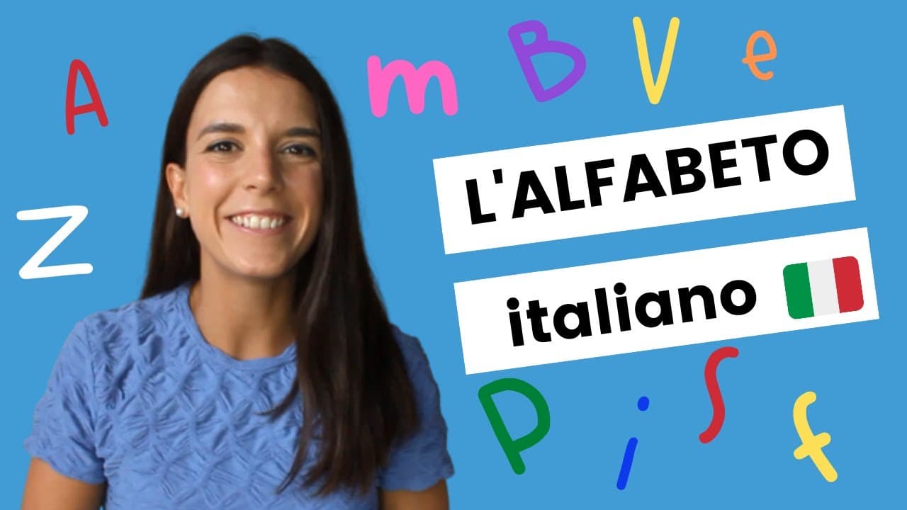 Italian ALPHABET Pronunciation | Italian letters from A to Z