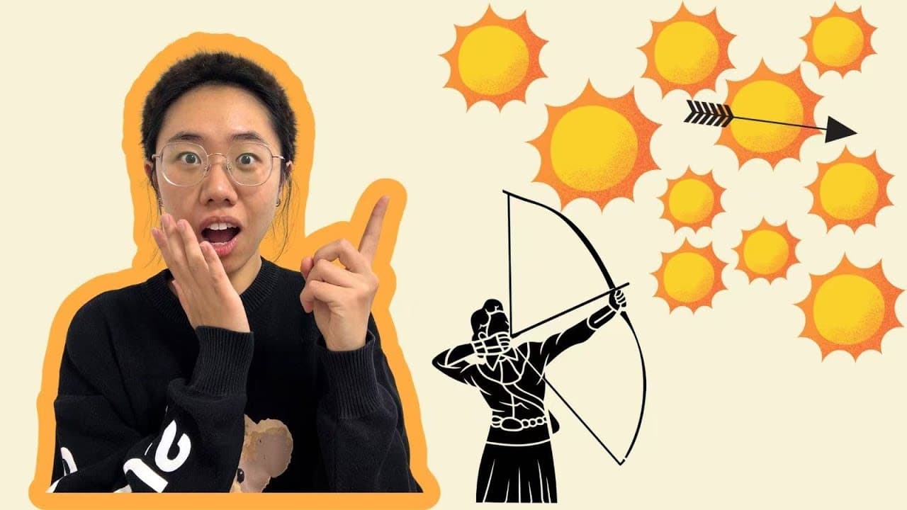 Hou Yi Shoots Down the Suns | Learn Chinese with this story