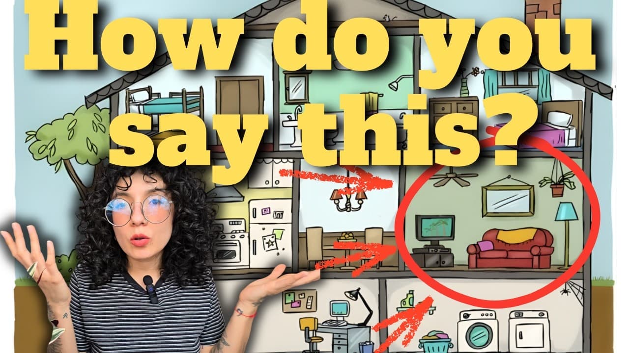 Stop memorizing vocabulary! Learn Spanish VISUALLY 🛑🏠 (Picture Talk)