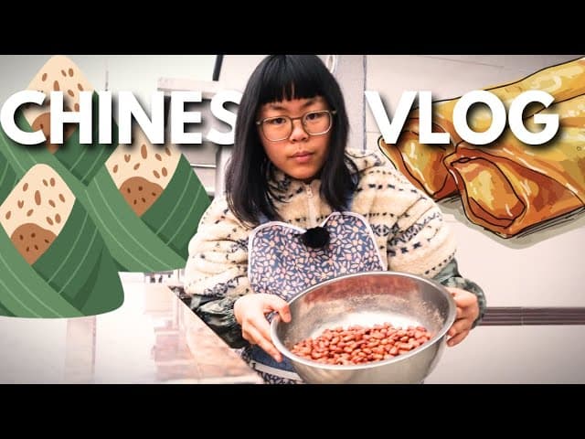 Chinese Vlog | 和妈妈准备中国新年的食物！ (Chinese & Eng Sub）