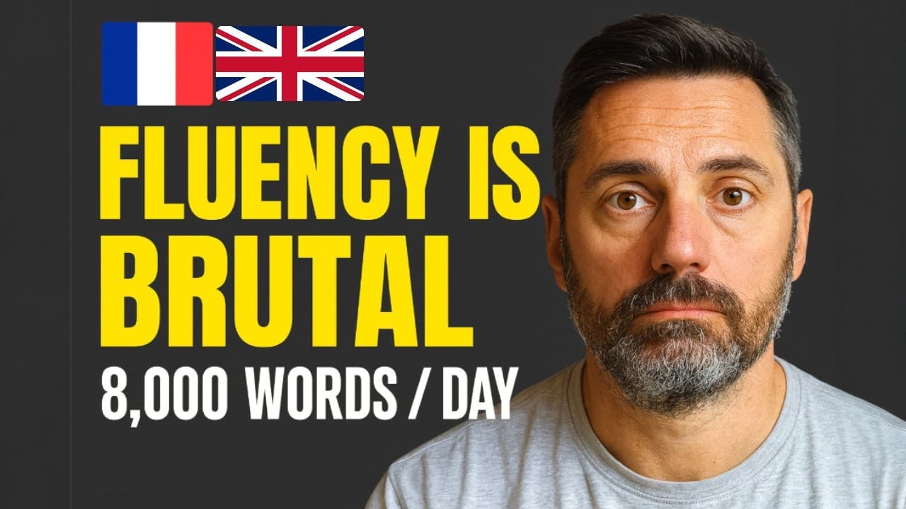 This Is What It Takes to Get Fluent in 12 Months