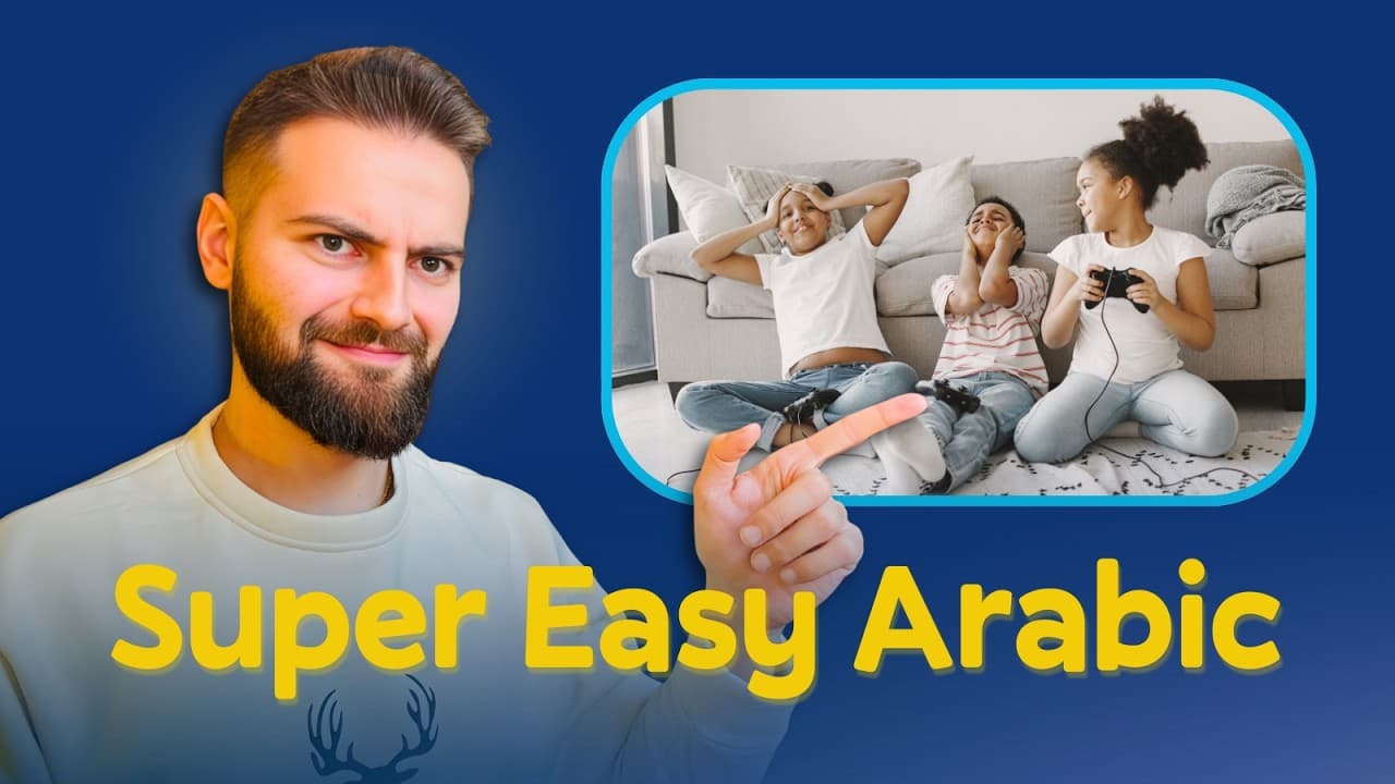Absolute Beginner Arabic Crosstalk: Playing Video Games (Comprehensible Input)