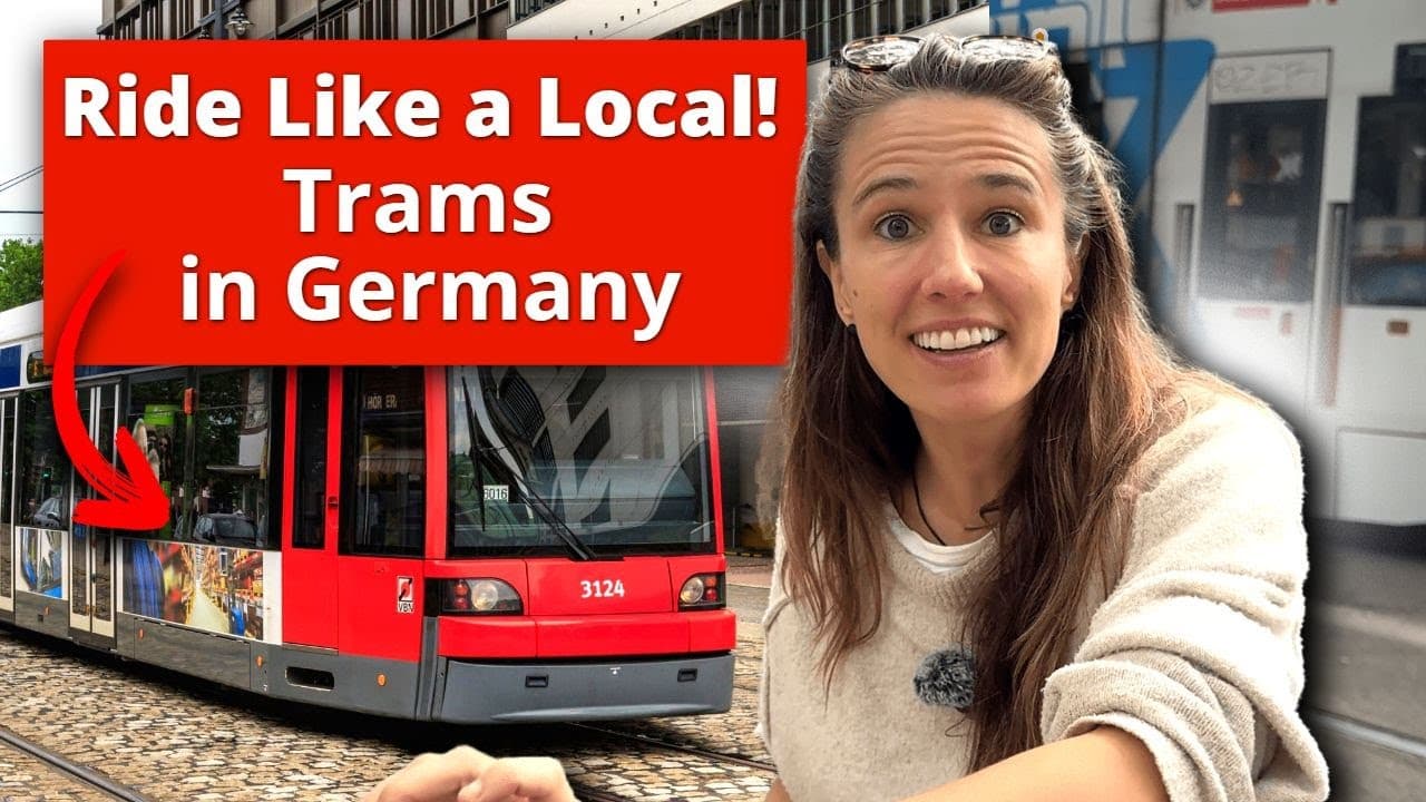 Don’t Get Fined! How to Use Tram Tickets in Germany