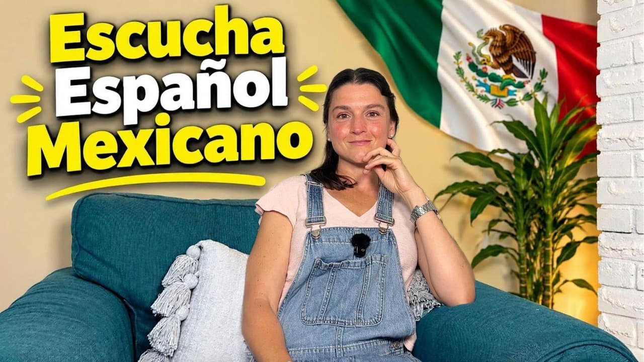 Can You Follow a Native Spanish Speaker? 🇲🇽 | Comprehensible Input 