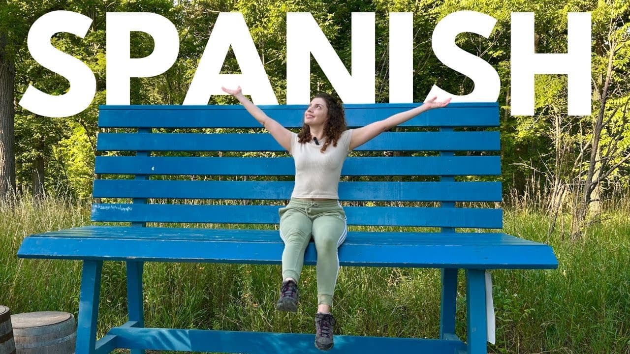 LEARN SPANISH while Hiking (comprehensive input)