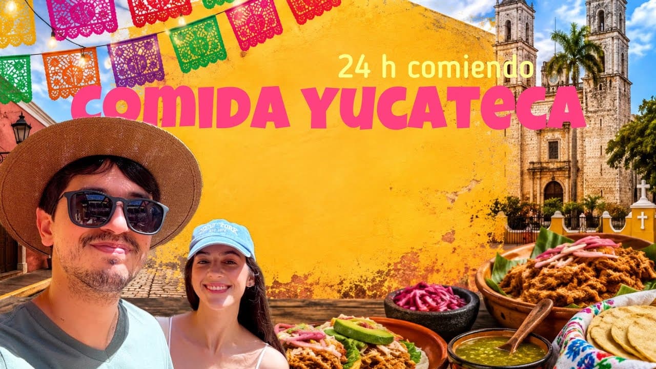 TODO lo que COMÍ en VALLADOLID | Probando COMIDA YUCATECA por primera vez 🌮🇲🇽